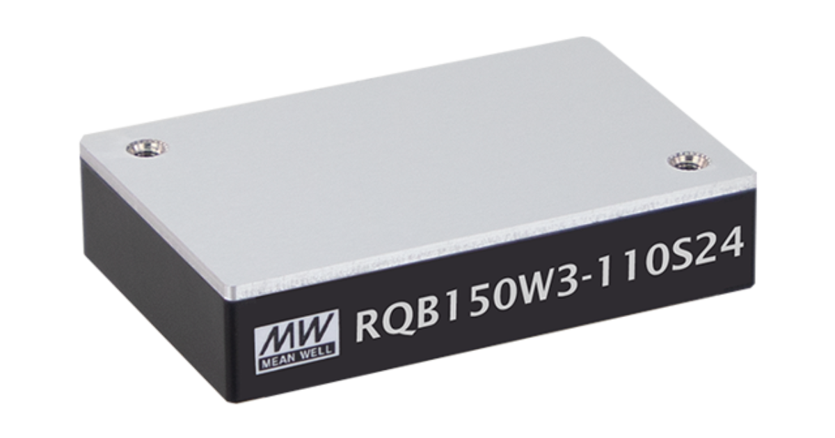 MEAN WELL RQB150W3 Series DCDC Power Supplies MEAN WELL