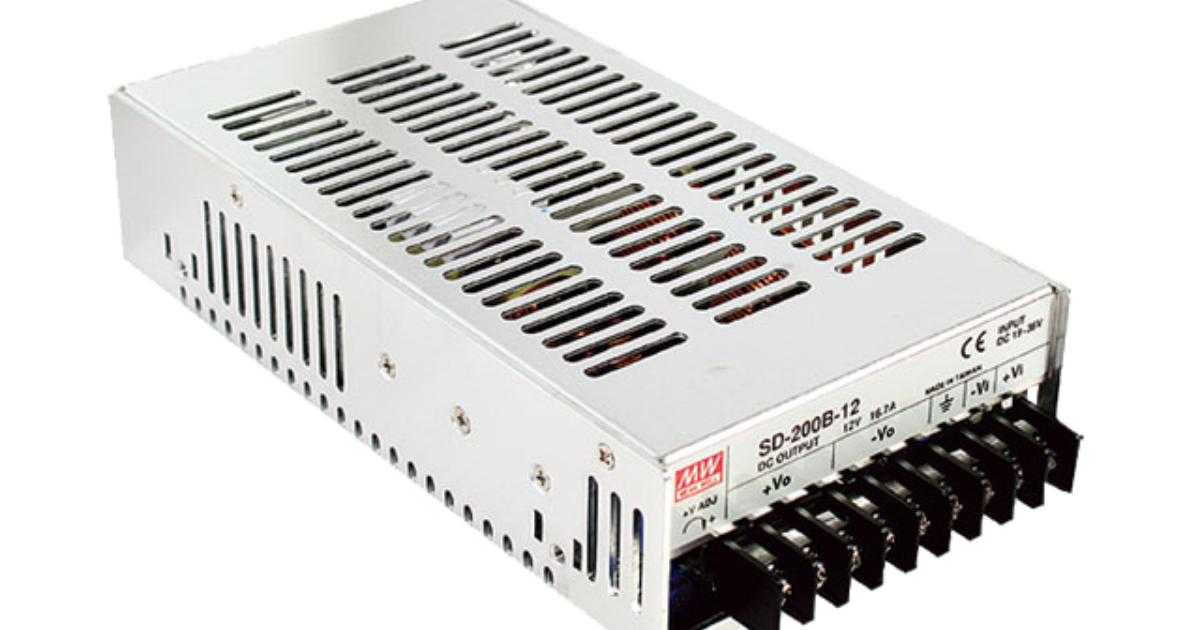 MEAN WELL SD-200 Series | DC-DC Power Supplies | MEAN WELL