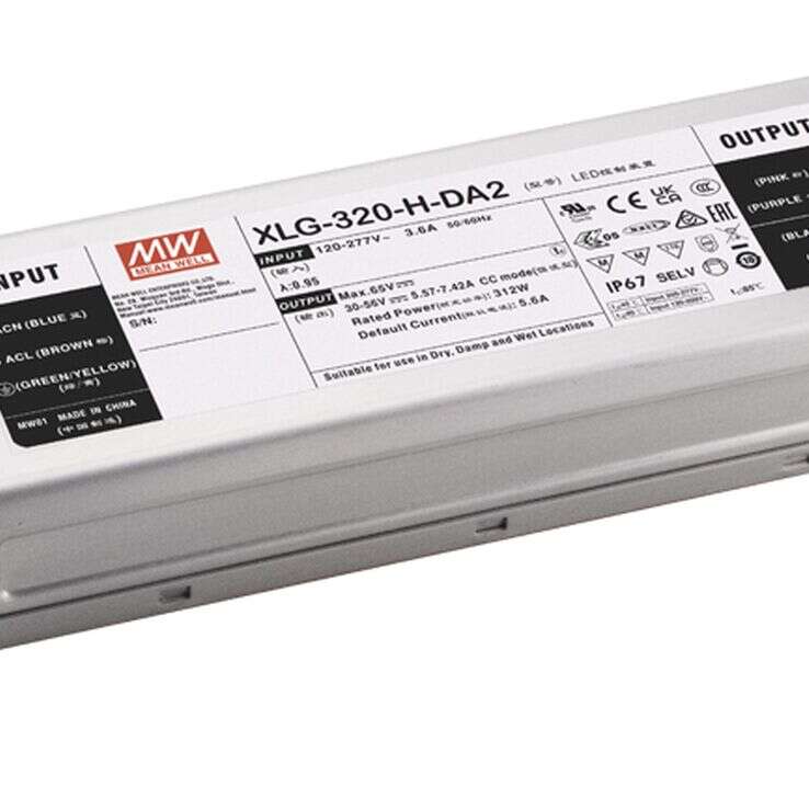Mean Well XLG-20-H - Alimentation LED 20W, 700mA Constante, IP67, PFC - Pilote Pour Bande LED, Spots (entrée 90-305V AC)